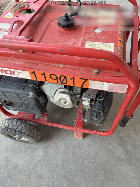2020 Multiquip GA6HR Gen 6kW Honda GX340 GFCI Wheel Kit