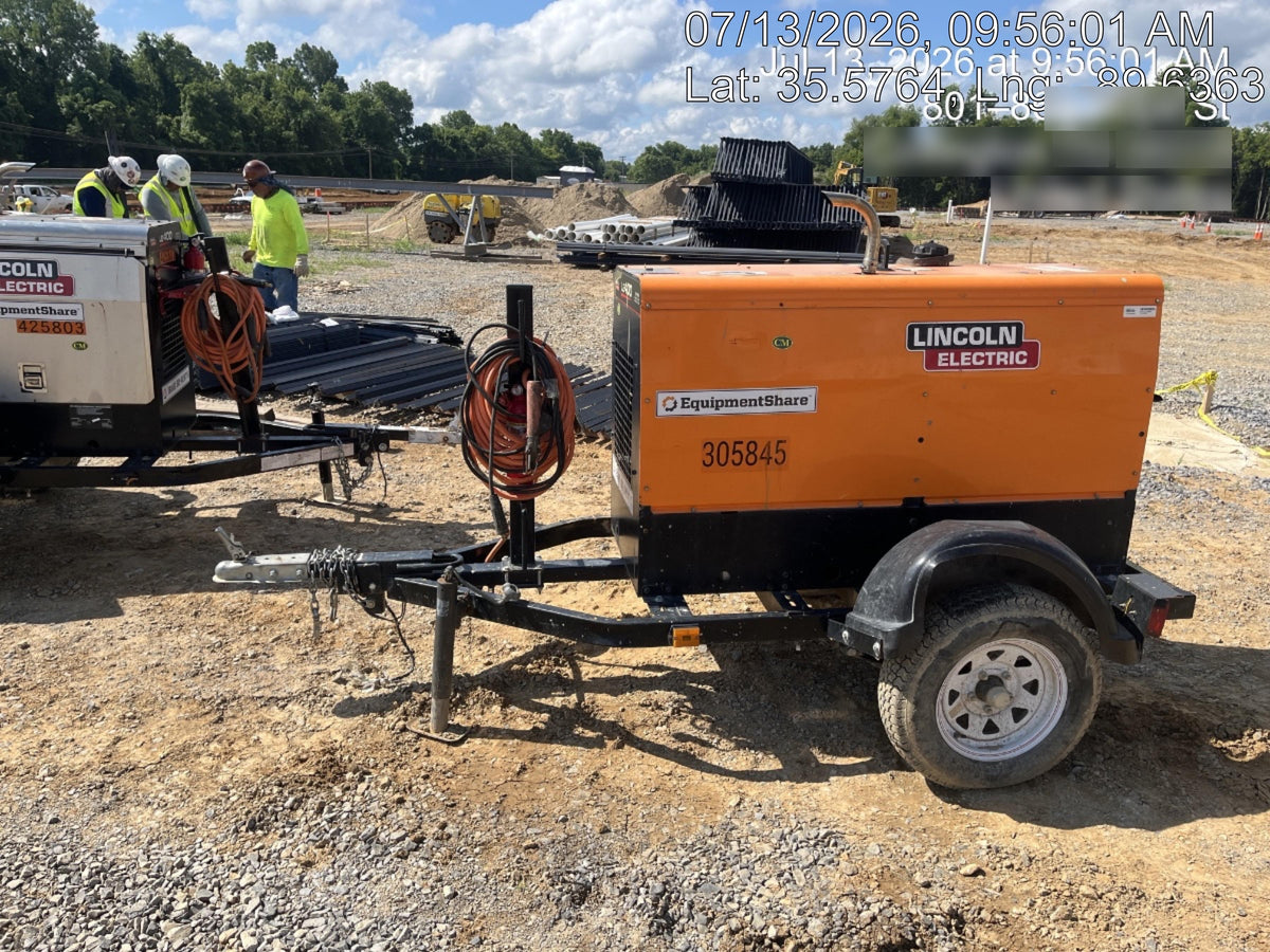 2023 Lincoln Electric LE400 Kubota V1505, Trlr, Cable Rack, Light Kit, ES Decals, T3