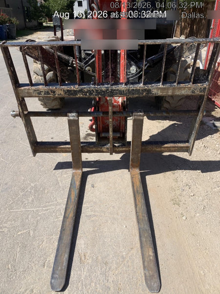 2019 Manitou MTA10055 Canopy, 120 HP, Solid Tires, Work Lights, Lift Hook, Auxiliary Hydraulics 66" Carriage and 60" Forks