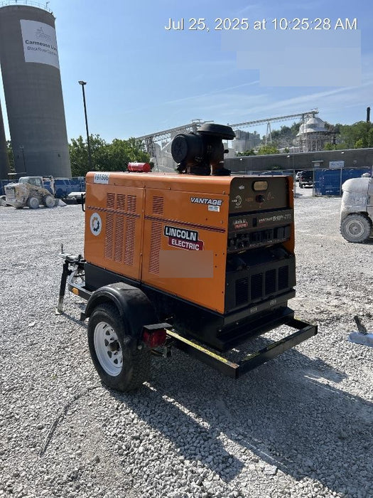 2021 Lincoln Electric Vantage 549X Ready Pak 3, ORANGE (includes trailer, cable rack, fender light kit)