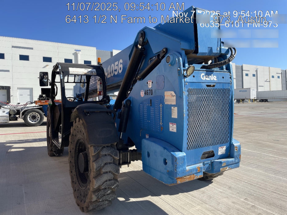 2017 Genie GTH-1056 Genie GTH1056, Solid Tires, 60" carriage, Light Kit, Open ROPS