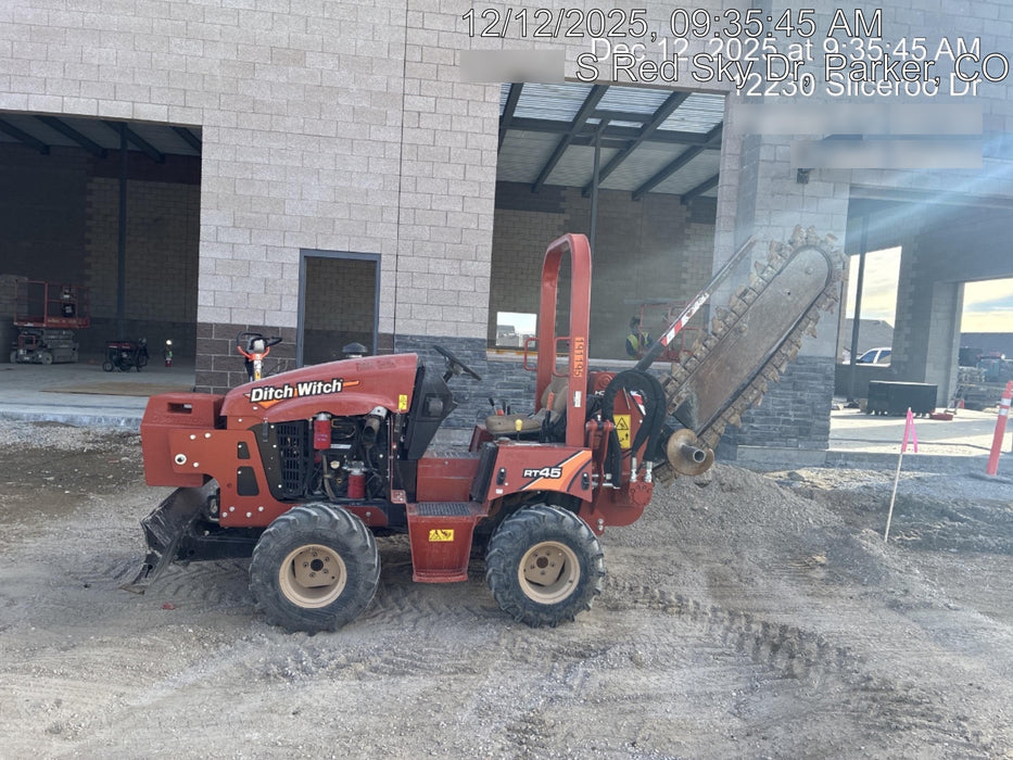 2022 DITCH WITCH RT45A