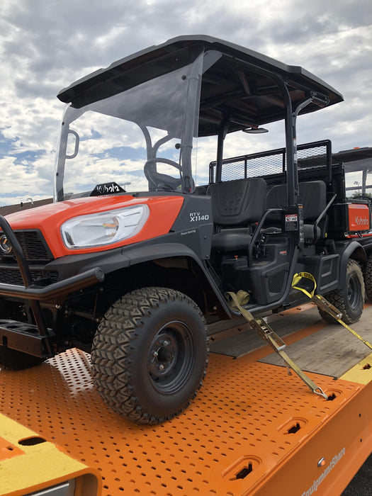 2022 Kubota RTV-X1140W-H Plastic Canopy, Windshield Acrylic Clear, LED Strobe Light, Wire Harness Kit, Back up Alarm