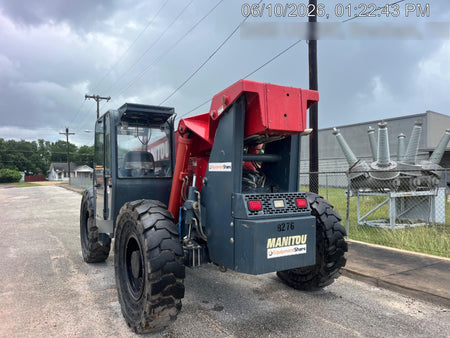 2018 Manitou 12042 Manitou MTA 12042 w/Cab/Heat/AC, Work Lights/Strobe, Aux Hyd, Solid Tires, Lift Hook, 66" Carriage, 72" Forks