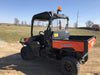 2019 Kubota RTV-XG850WL-H 4wd Utility Cart, Gas, 2 Seat, LED Strobe, Windshield Tempered Glass, Plastic Canopy, Wire Harness Kit, Backup Alarm