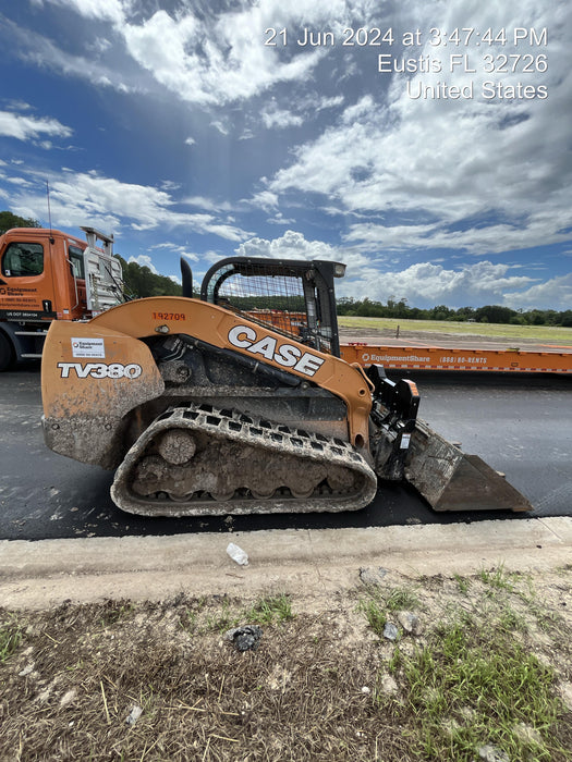 2017 Case TV380 2,660 LBS RADIAL LIFT @ 35% ,ROPS,R TRACK,84",EH