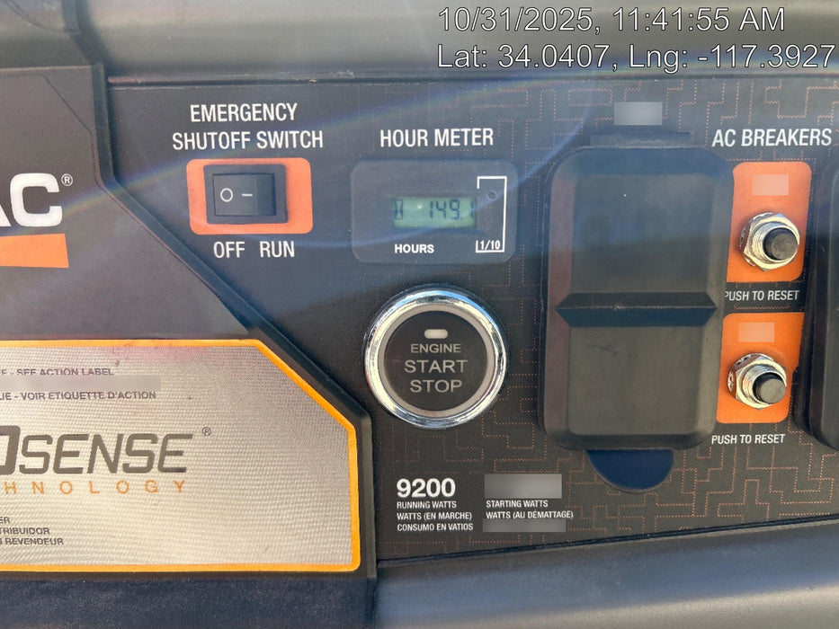 2024 GENERAC GP9200E