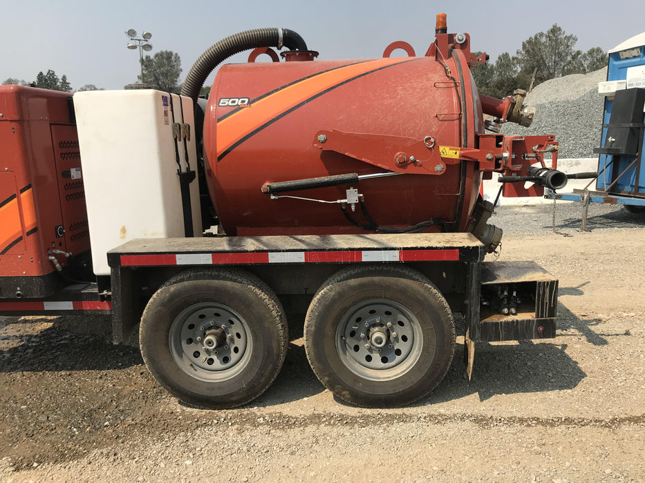 2020 Ditch Witch HX30 500G Spoils Tank, 80G Water Tank, 48" Lance, #3 Nozzel, VT9H 500 GAL HYD TRAILER