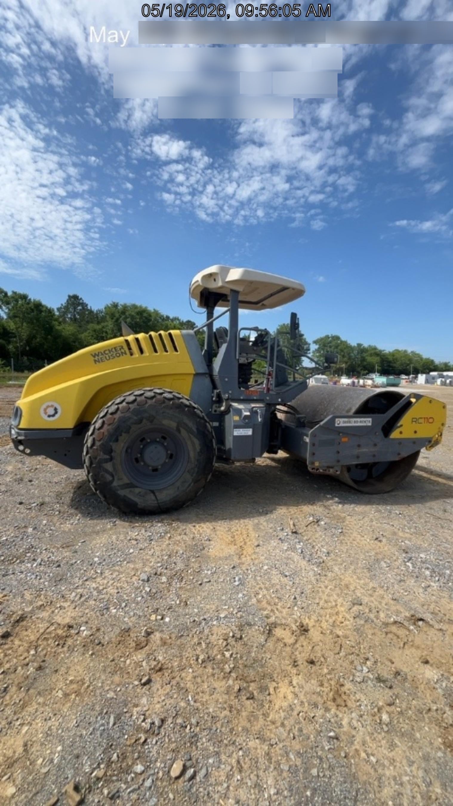 2019 WACKER NEUSON RC110P