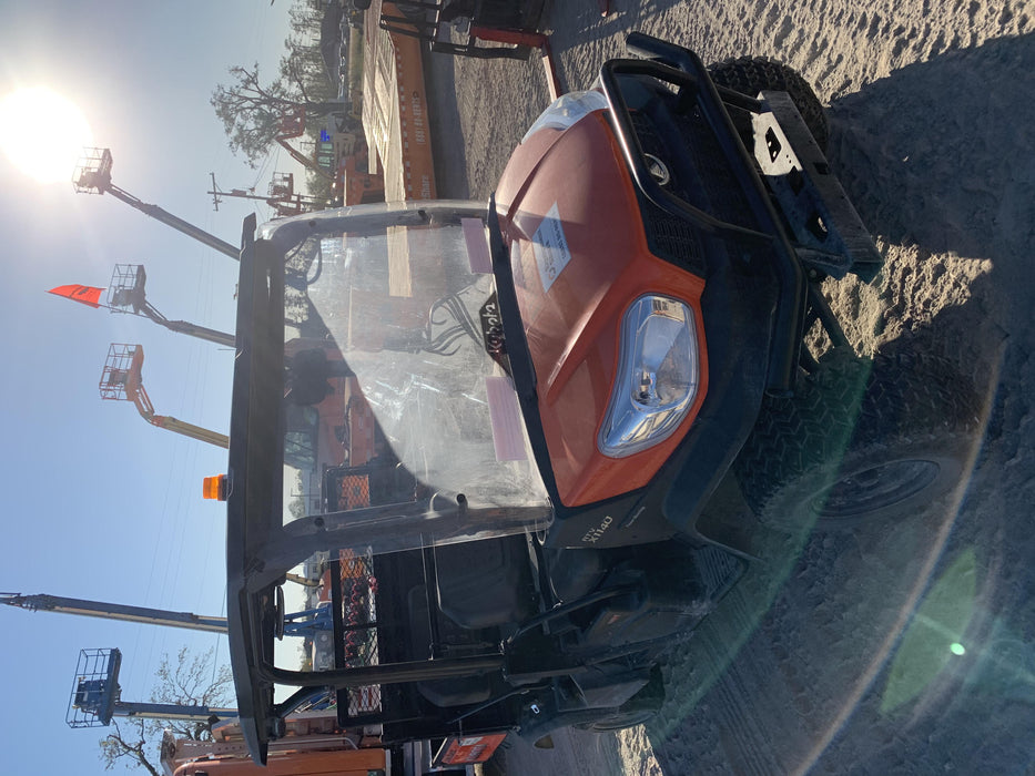 Kubota RTV-X1140W-H Canopy, 4-Seater, Diesel, Windshield Acrylic Clear, Strobe Light, Backup Alarm