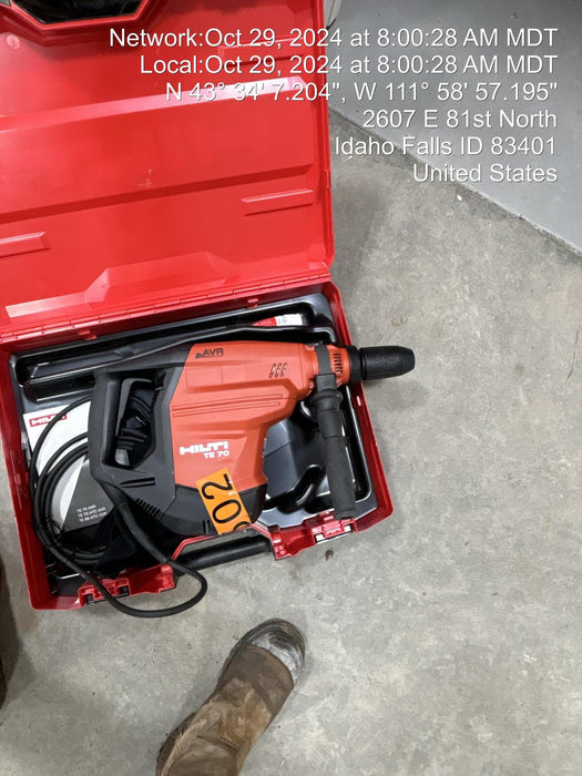 2023 HILTI TE 70-AVR