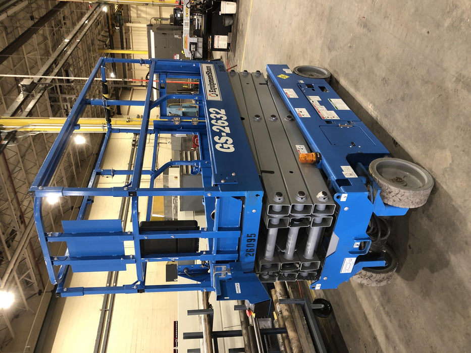 2019 Genie GS-2632 Folding Rails, Swing Gate, EE Rated