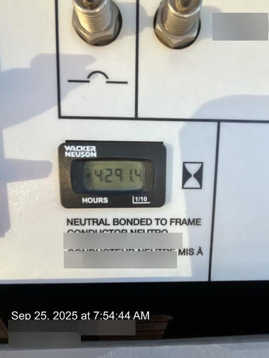 2019 Wacker Neuson LTV6L-MH Standard Options, ES Track Hardware, Fuel Level Sensor