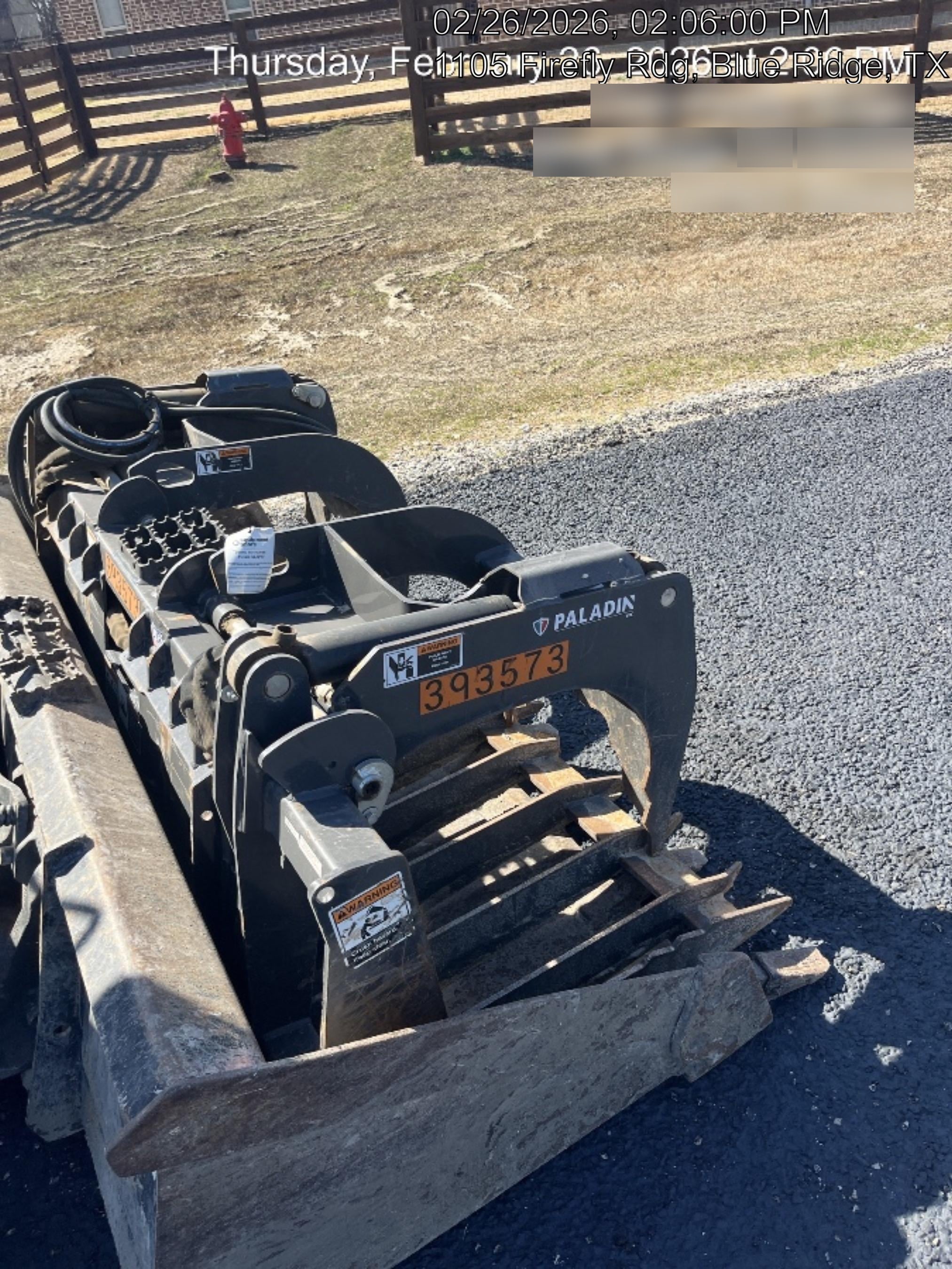 2024 PALADIN 72" Skeleton Grapple Bucket - Paladin
