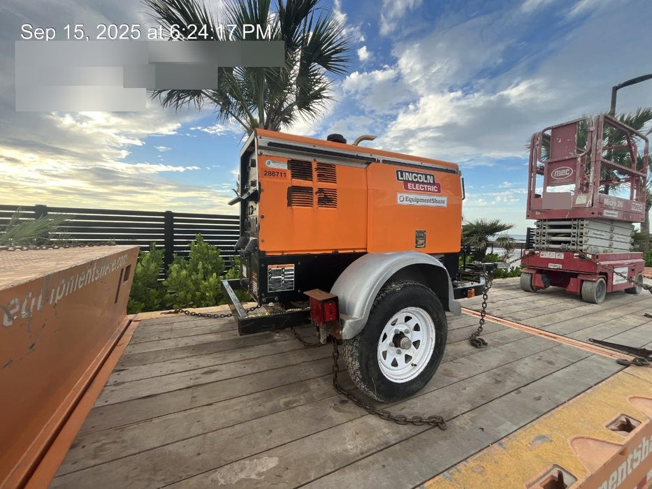 2022 Lincoln Electric LE400 Kubota V1505, Trlr, Cable Rack, Light Kit, ES Decals, T3