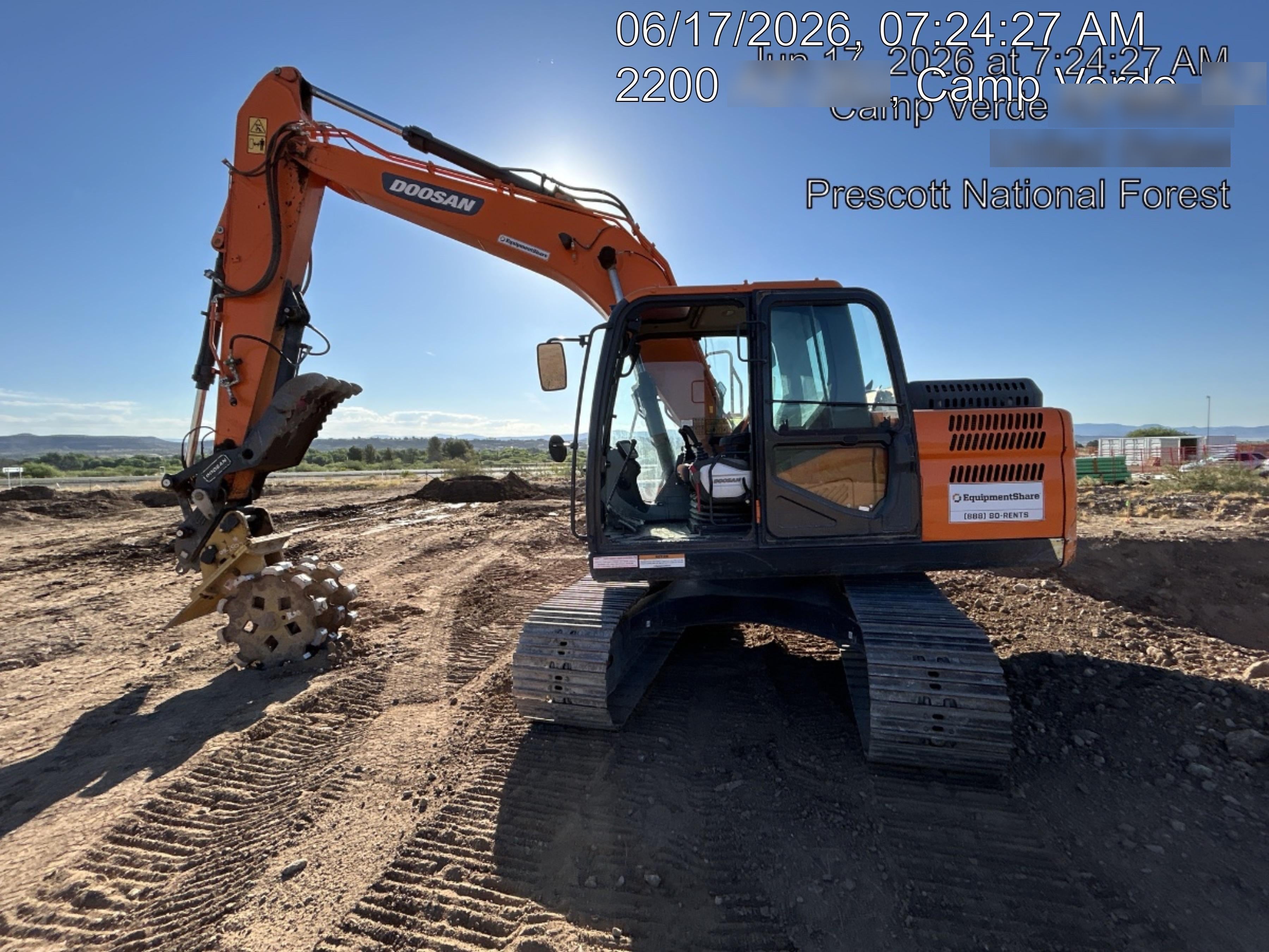 2019 DOOSAN DX140LC-5