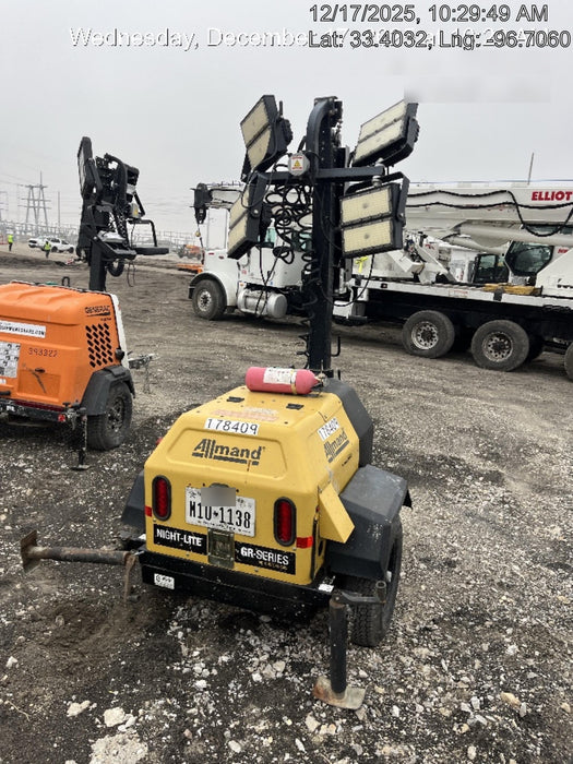 Allmand NLV3GR 3kW Light Plant - LED