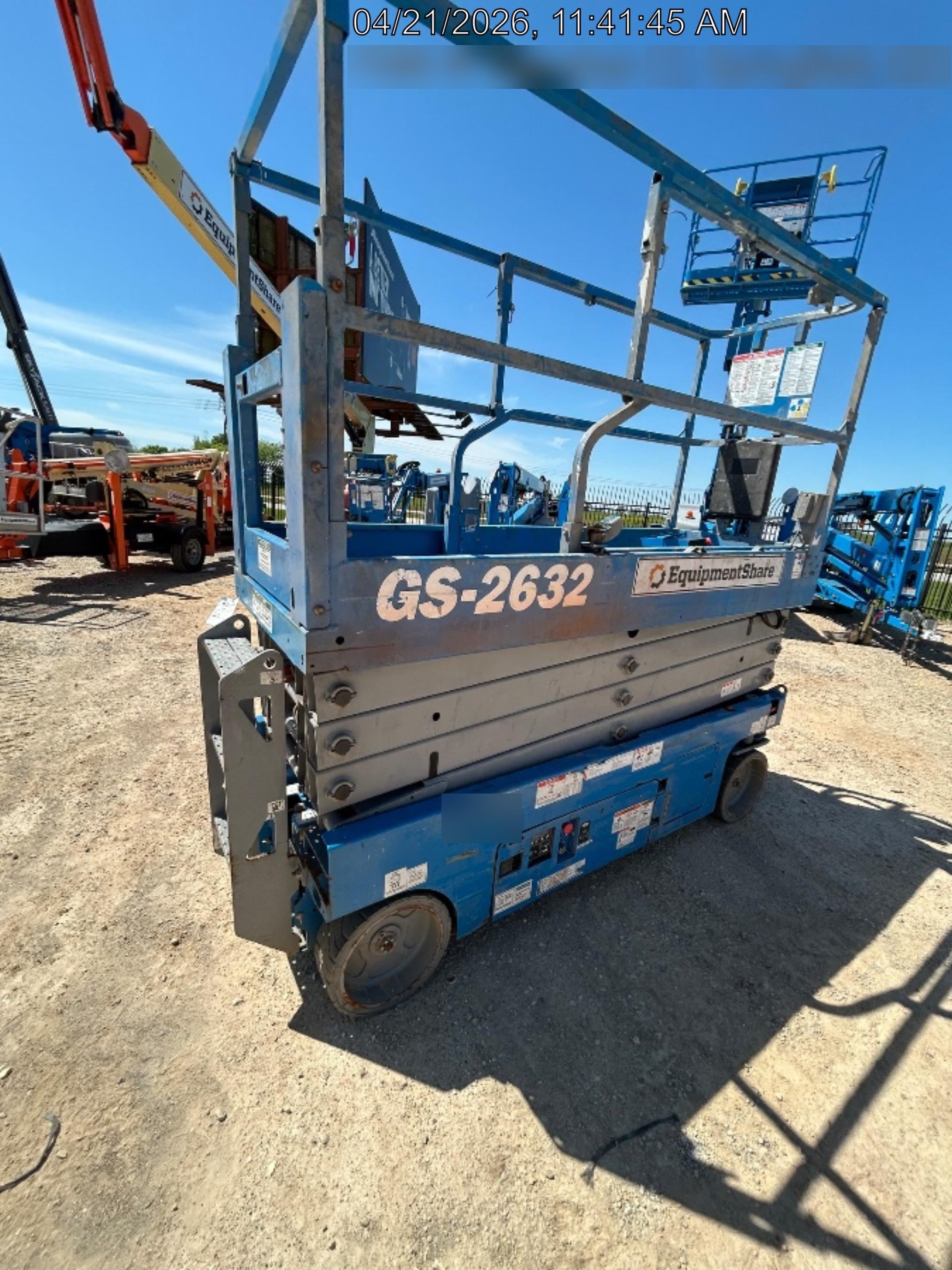 2018 Genie GS-2632 Genie GS-2632 w/Fixed Rail, Chain Entry