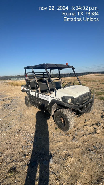 2018 Kawasaki Mule PRO-DXT Kawasaki Mule 4x4 Diesel UTV w/Hard Top, Windshield, Beacon, Backup Alarm, ES Keypad/Hardware Installed