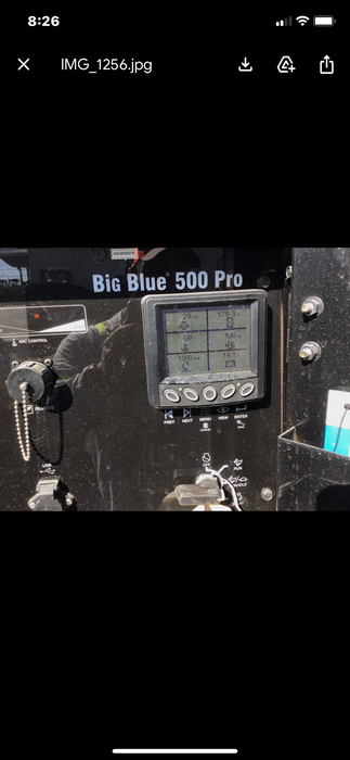 2020 Miller Electric BB500 BIG BLUE 500 PRO (KUBOTA) DELUXE W/ ARCREACH