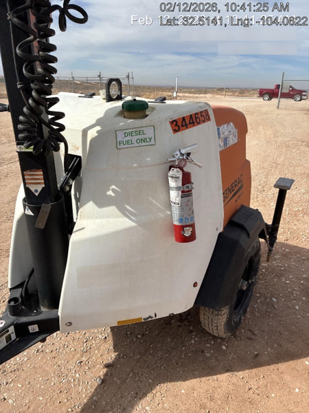2023 Generac MLT2 Diesel, Flex Switch 120V Input, Powerzone Controller, (4) 320W LED Lights, 4kW Generator, 39.9 Gal Fuel Tank, 2" Ball, T3