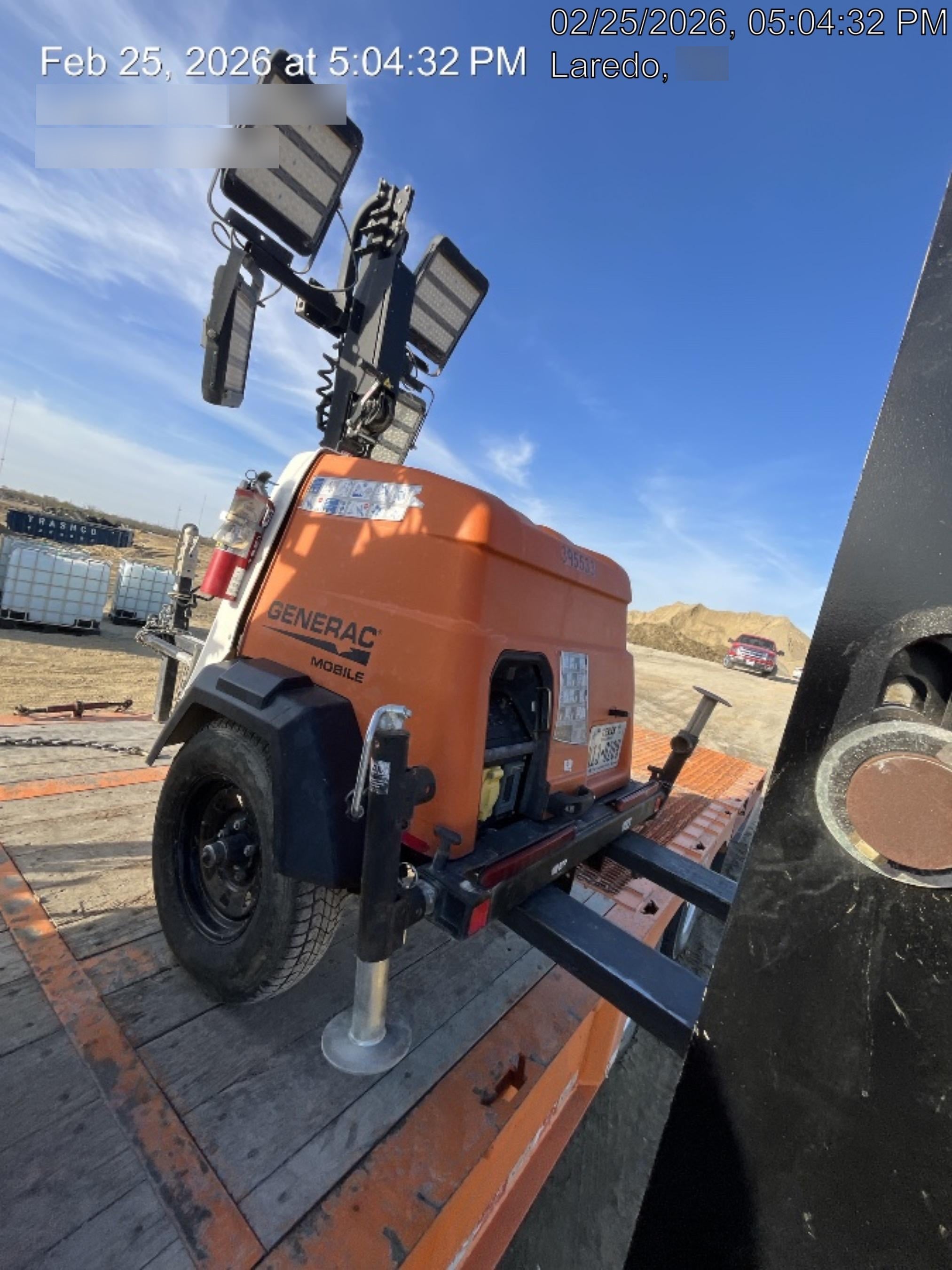 2024 Generac MLT2 Diesel, Flex Switch 120V Input, Powerzone Controller, 
(4) 320W LED Lights, 4kW Generator, 39.9 Gal Fuel Tank, 2" Ball, T3
