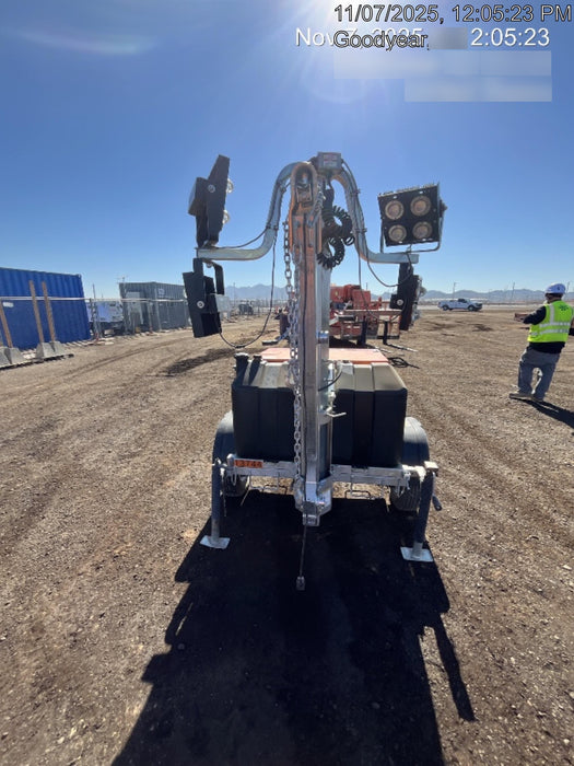 2024 Wanco WLTT-4MM4K Diesel, Deep Sea Controller, Shore Power Plug, Auto Start, (4) 350W LED Floodlights, 4kW Generator, 60 Gal Fuel Tank, 2" Ball, T3