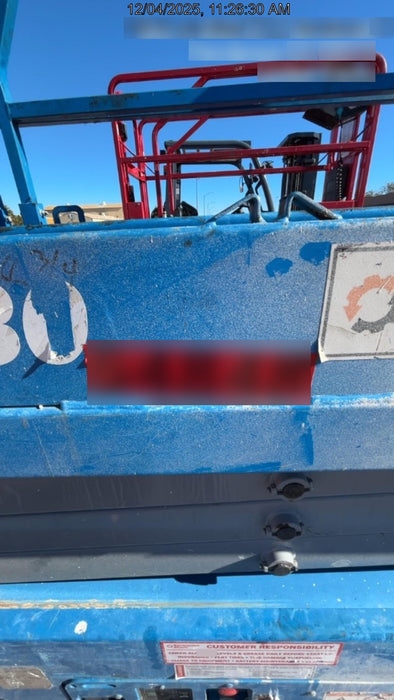 2019 Genie GS-1930 Half Height Swing Gate, 800W Inverter