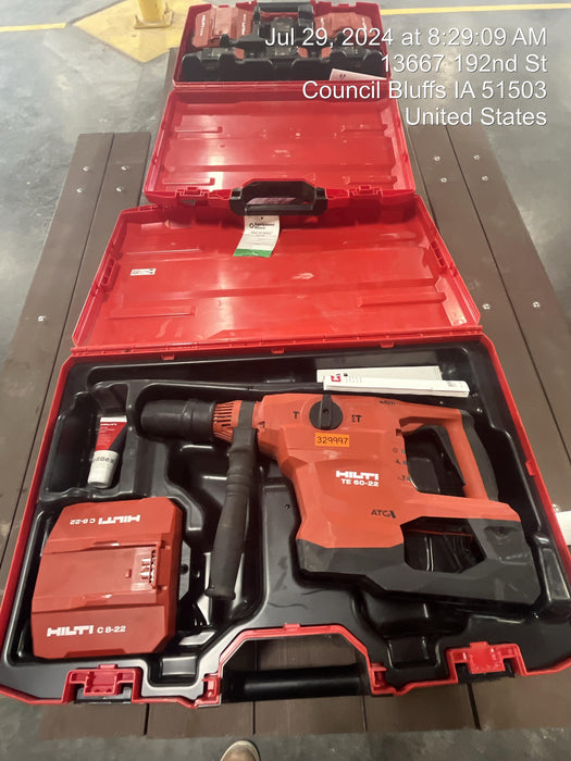 2023 HILTI TE 60-22