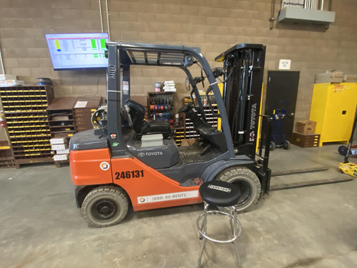 2022 TOYOTA 8FGU25 LP w/ Scale