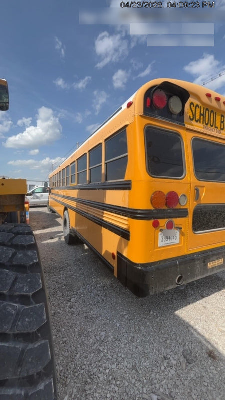 2012 BLUE BIRD 72 Passenger Bus