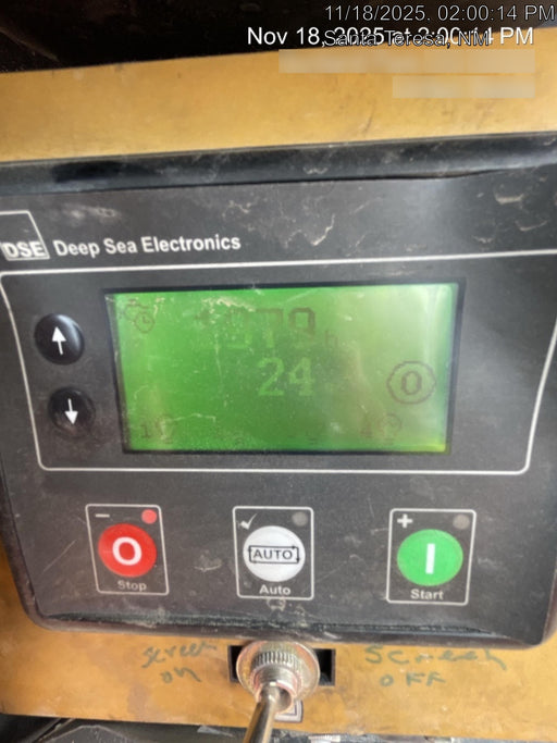 2021 Allmand NLV3GR (4) LED Light Fixture 350W, 23' Vertical Mast, 3kW Prime, Towable, Deep Sea L401, Leveling Jacks, Yanmar T4F 5.8hp