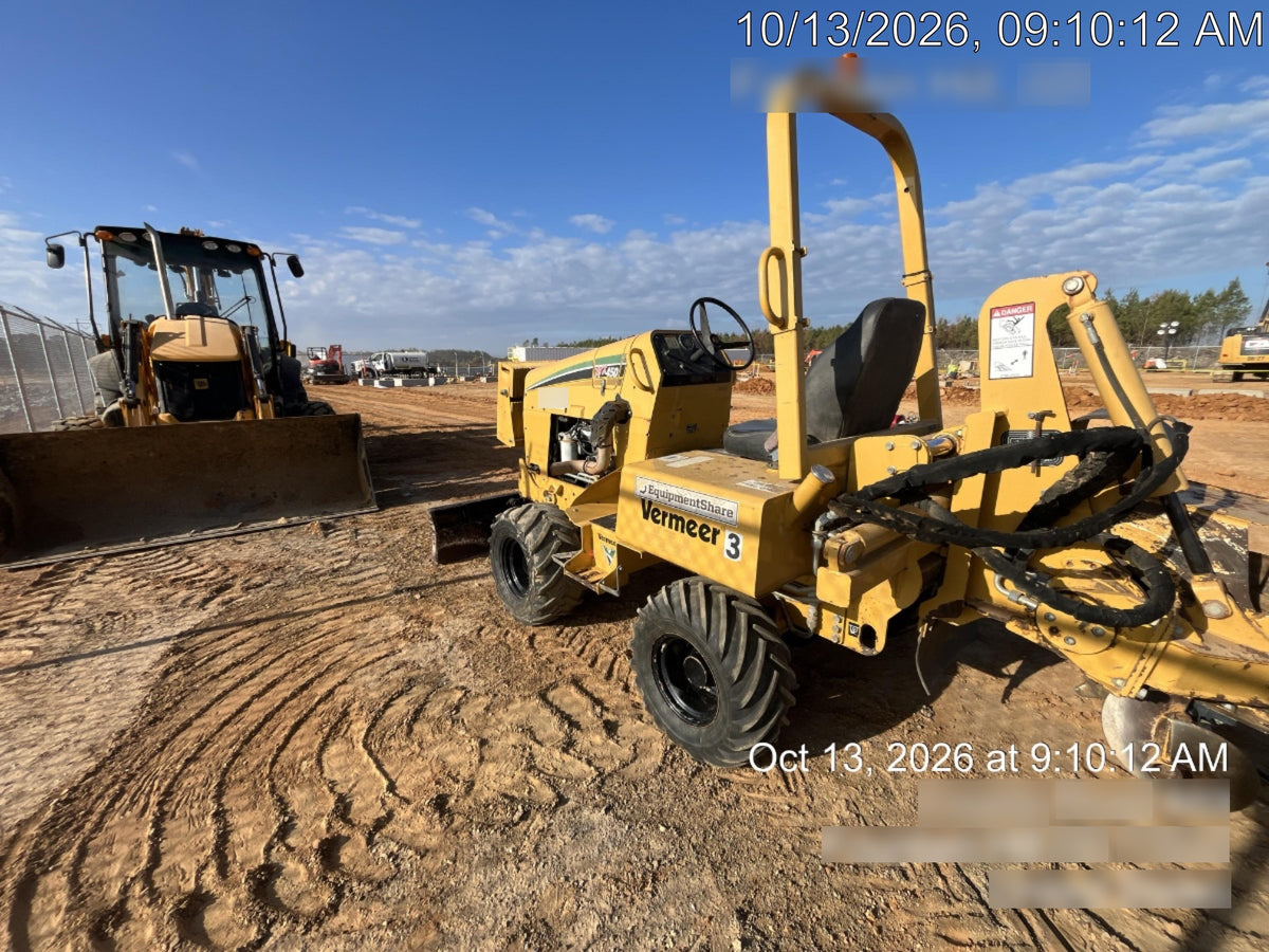 2019 VERMEER RTX450
