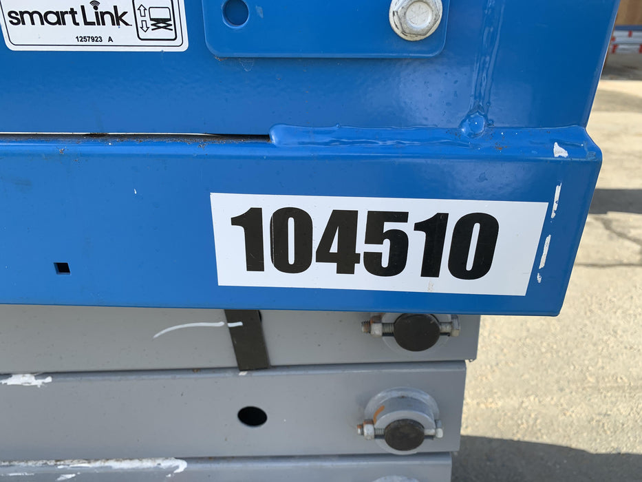 2020 Genie GS-1930 Solid Non Marking Tires, Beacon, Folding rails with half height swing gate, 800W Inverter