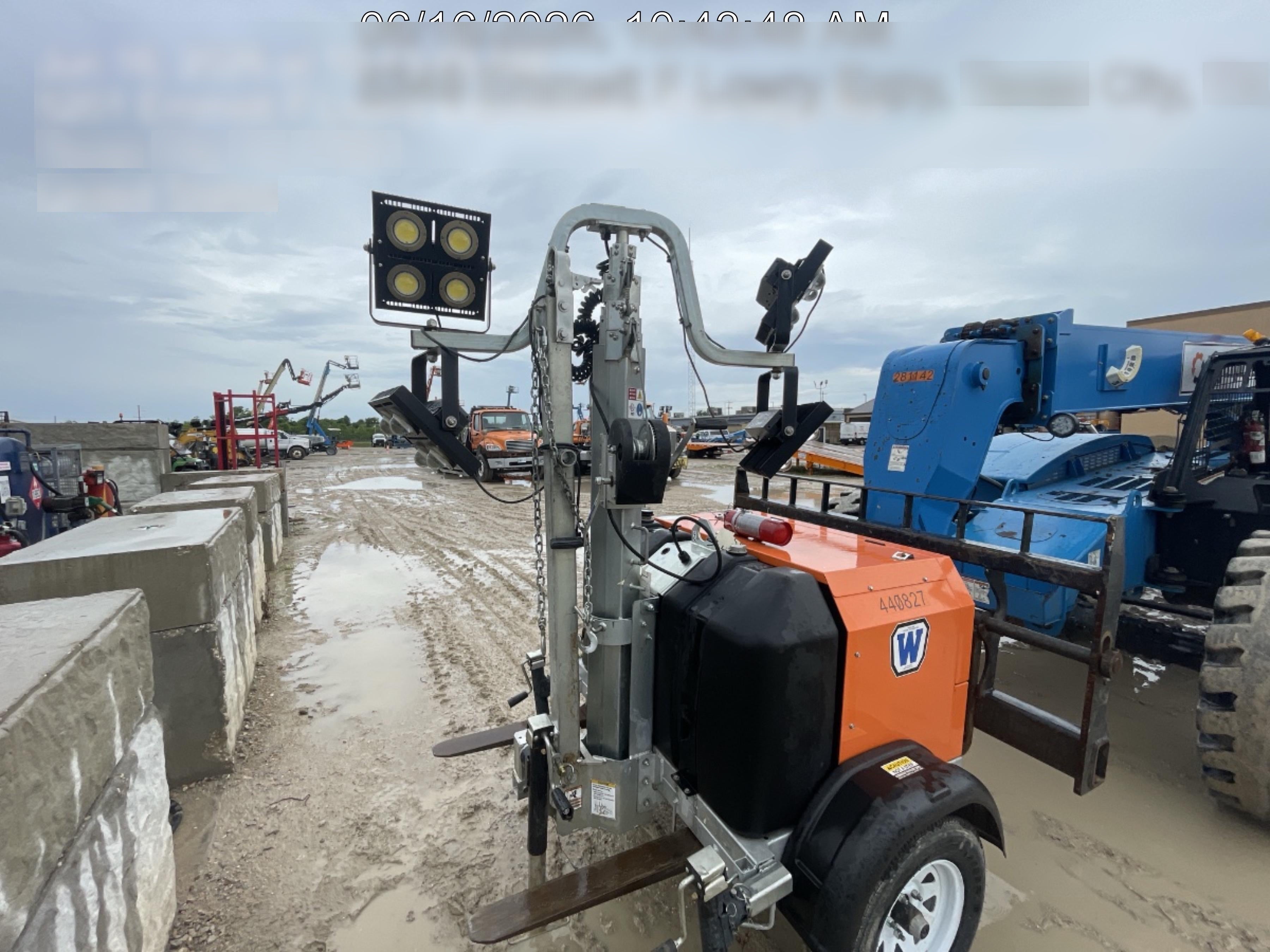 2024 Wanco WLTT-4MM4K Diesel, Deep Sea Controller, Shore Power Plug, Auto Start, (4) 350W LED Floodlights, 4kW Generator, 60 Gal Fuel Tank, 2" Ball, T3
