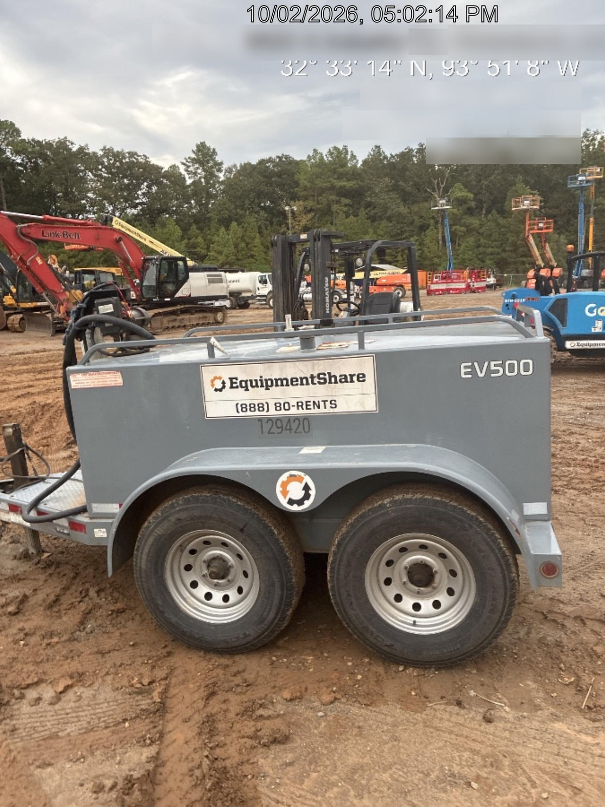 2020 THUNDER CREEK EV500