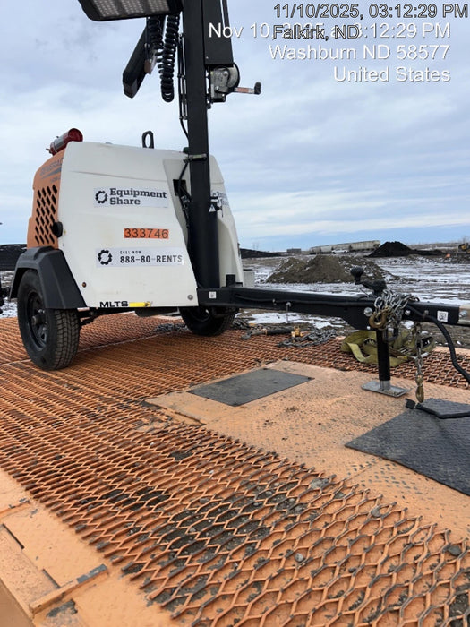 2023 Generac MLT2 Diesel, Flex Switch 120V Input, Powerzone Controller, (4) 320W LED Lights, 4kW Generator, 39.9 Gal Fuel Tank, 2" Ball, T3