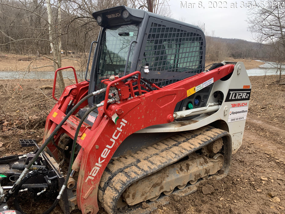 2020 Takeuchi TL12R2-CRR Cab/Heat/Air, Hydraulic QC, Ride Control