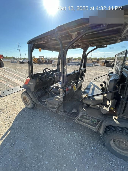 2019 Kubota RTV-X1140W-H 4wd Utility Cart, LED Strobe, Windshield Tempered Glass, Plastic Canopy, Wire Harness Kit, Backup Alarm