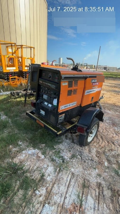 2021 Lincoln Electric Vantage 322 Vantage 322 Ready Pak 3 w/ Decals, ORANGE (includes trailer, cable rack, fender light kit) NO Telematics