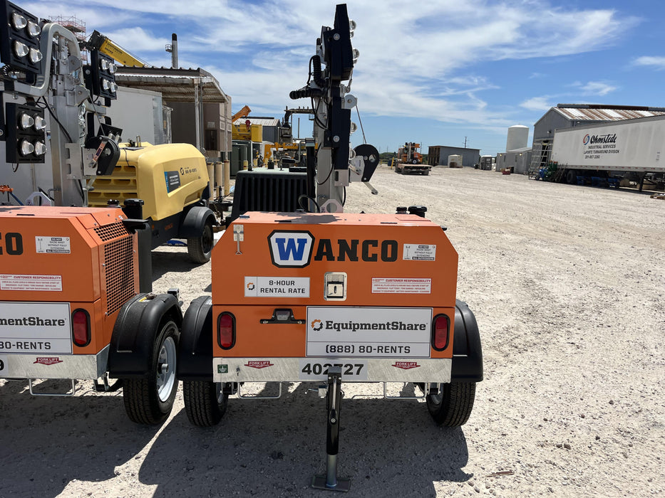 2024 Wanco WLTT-4MM4K Diesel, Deep Sea Controller, Shore Power Plug, Auto Start, (4) 350W LED Floodlights, 4kW Generator, 60 Gal Fuel Tank, 2" Ball, T3