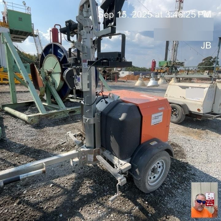 2024 Wanco WLTT-4MM4K Diesel, Deep Sea Controller, Shore Power Plug, Auto Start, (4) 350W LED Floodlights, 4kW Generator, 60 Gal Fuel Tank, 2" Ball, T3