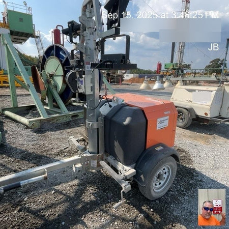 2024 Wanco WLTT-4MM4K Diesel, Deep Sea Controller, Shore Power Plug, Auto Start, (4) 350W LED Floodlights, 4kW Generator, 60 Gal Fuel Tank, 2" Ball, T3