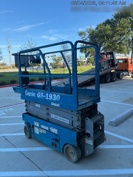 2016 Genie GS-1930 Genie GS1930 Scissor Lift