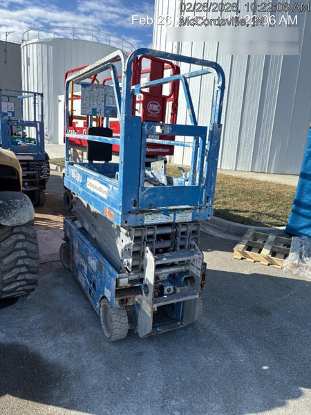 2020 Genie GS-1930 Solid Non Marking Tires, Beacon, Folding rails with half height swing gate