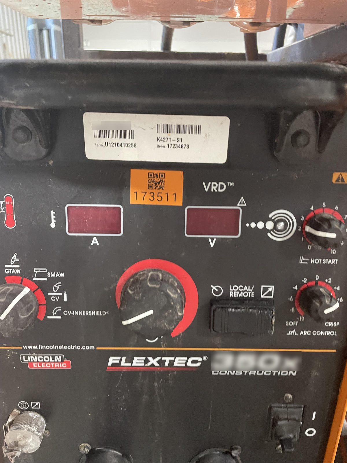 2021 LINCOLN ELECTRIC FLEXTEC 350X