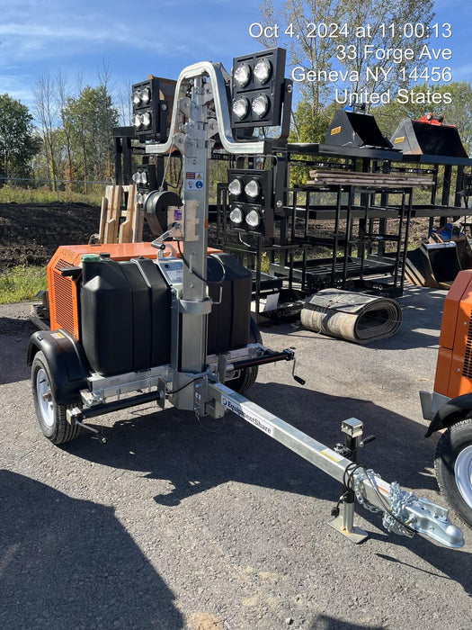 2024 Wanco WLTT-4MM4K Diesel, Deep Sea Controller, Shore Power Plug, Auto Start, (4) 350W LED Floodlights, 4kW Generator, 60 Gal Fuel Tank, 2" Ball, T3