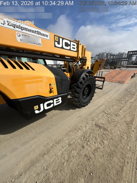 2020 JCB 510-56 Cab/Heat/Air, Solid Tires, Work Lights, Beacon, Aux Hydraulics, Back up Alarm, Lifting Eye, ES Decals