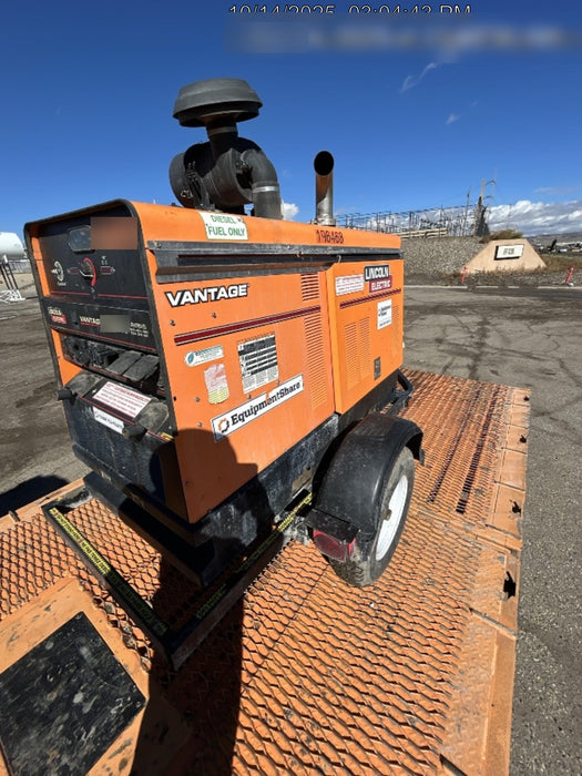 2021 Lincoln Electric Vantage 549X Ready Pak 3, ORANGE (includes trailer, cable rack, fender light kit)