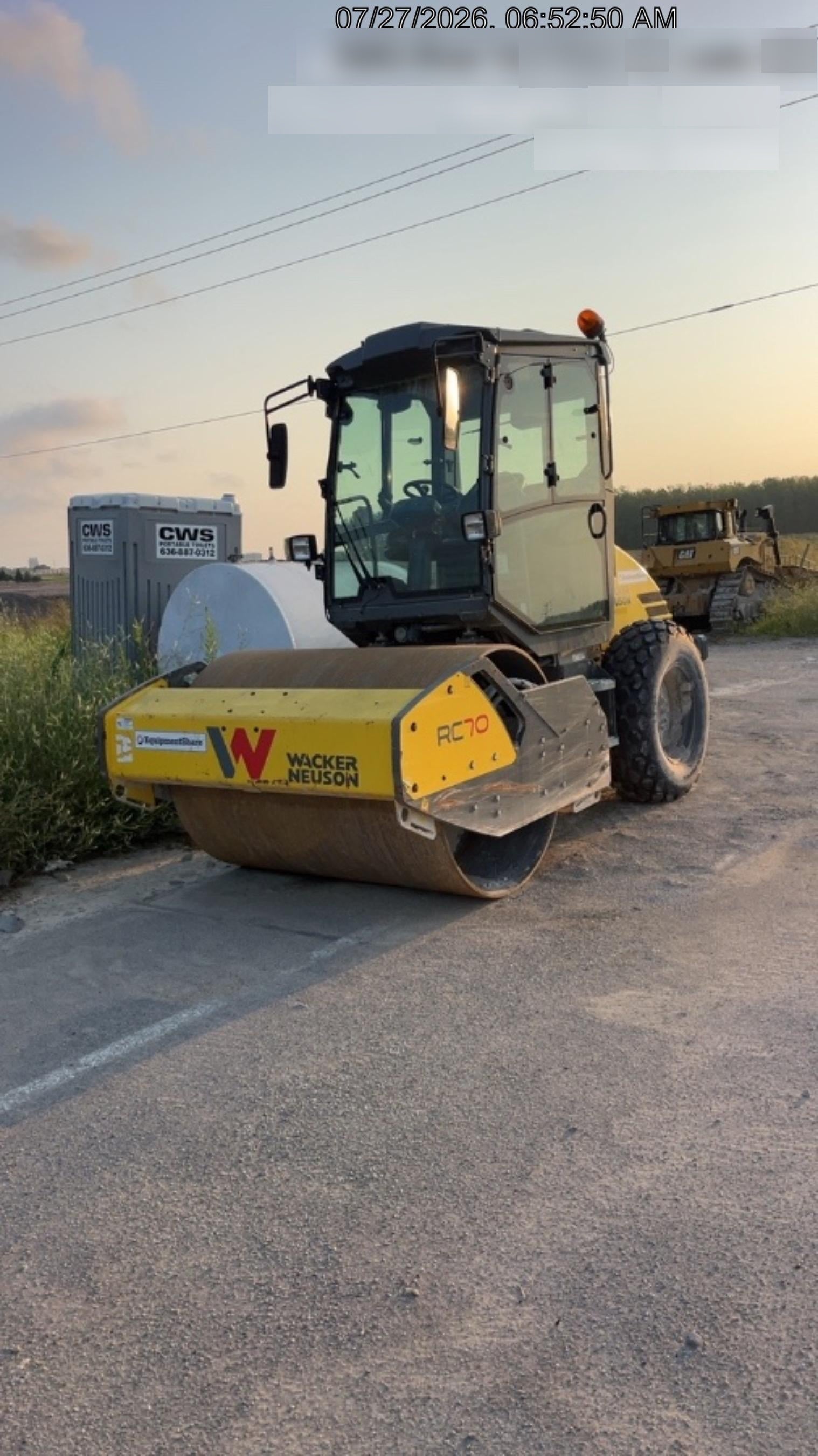 2021 WACKER NEUSON RC70